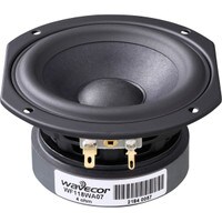 Wavecor WF118WA07 4-1/2" Balanced Drive Paper Cone Mid-Woofer with Truncated Frame 4 Ohm